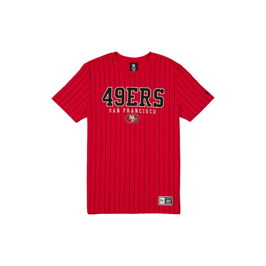 San Francisco 49ers Throwback Pinstripe Varsity T-Shirt