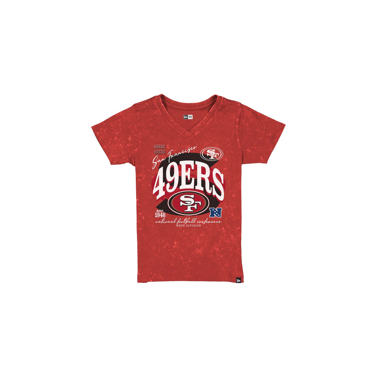 San Francisco 49ers Girls Washed T-Shirt