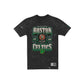 Boston Celtics Throwback Washed Graphic Black T-Shirt