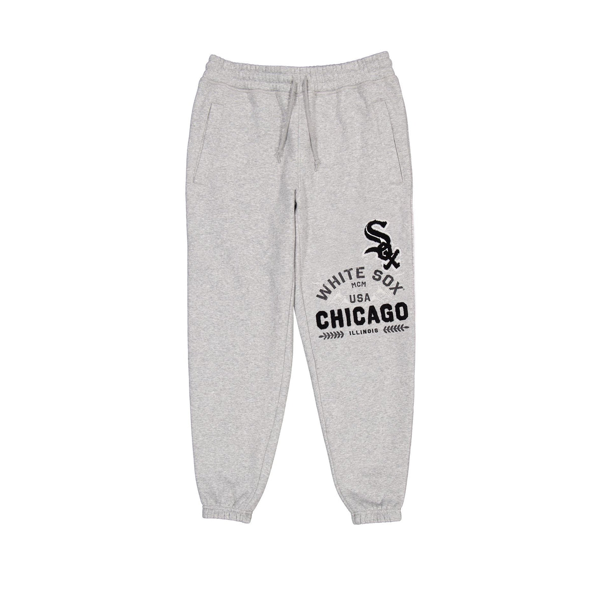Chicago White Sox Heather Gray Varsity Sweatpants