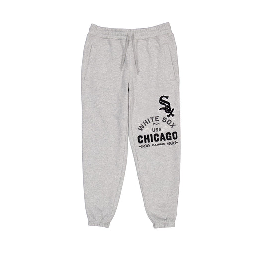 Chicago White Sox Heather Gray Varsity Sweatpants