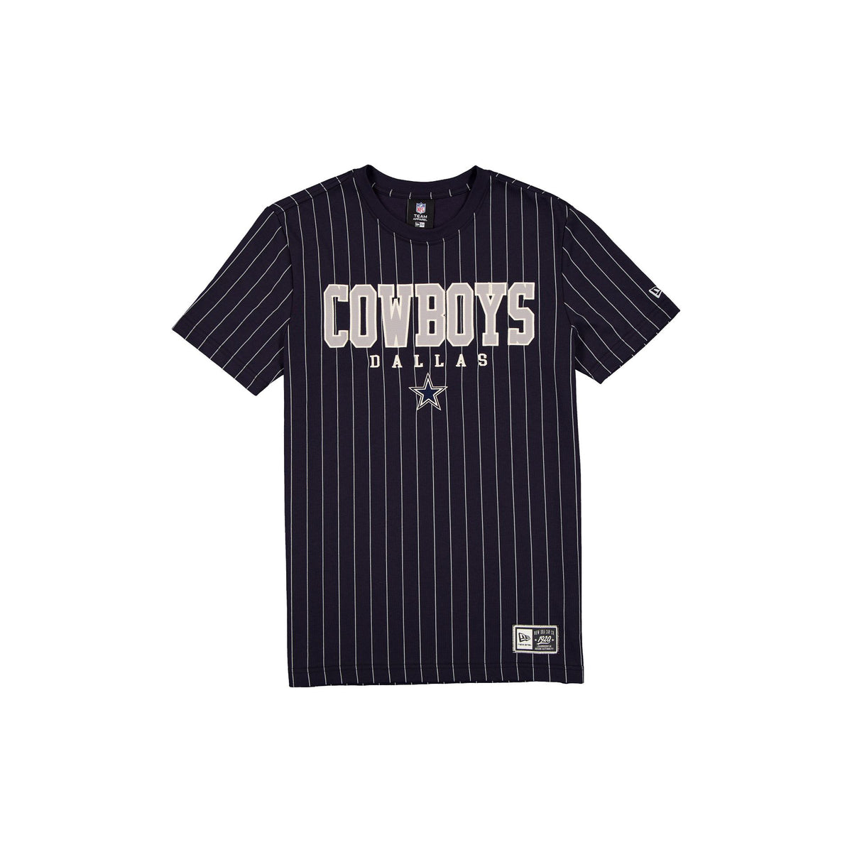 Dallas Cowboys Throwback Pinstripe Varsity T-Shirt
