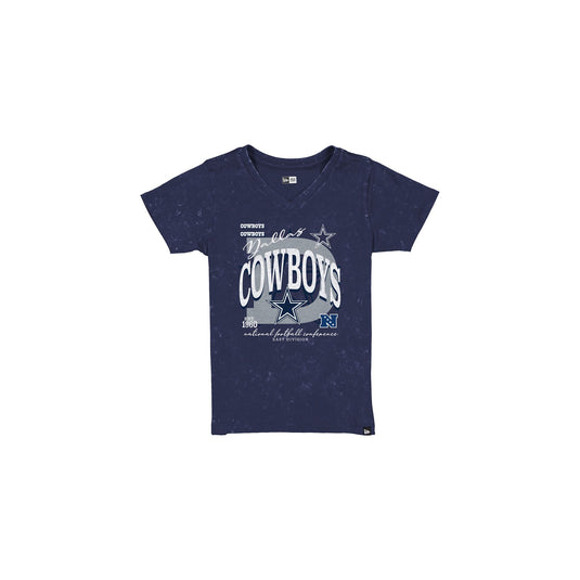 Dallas Cowboys Girls Washed T-Shirt