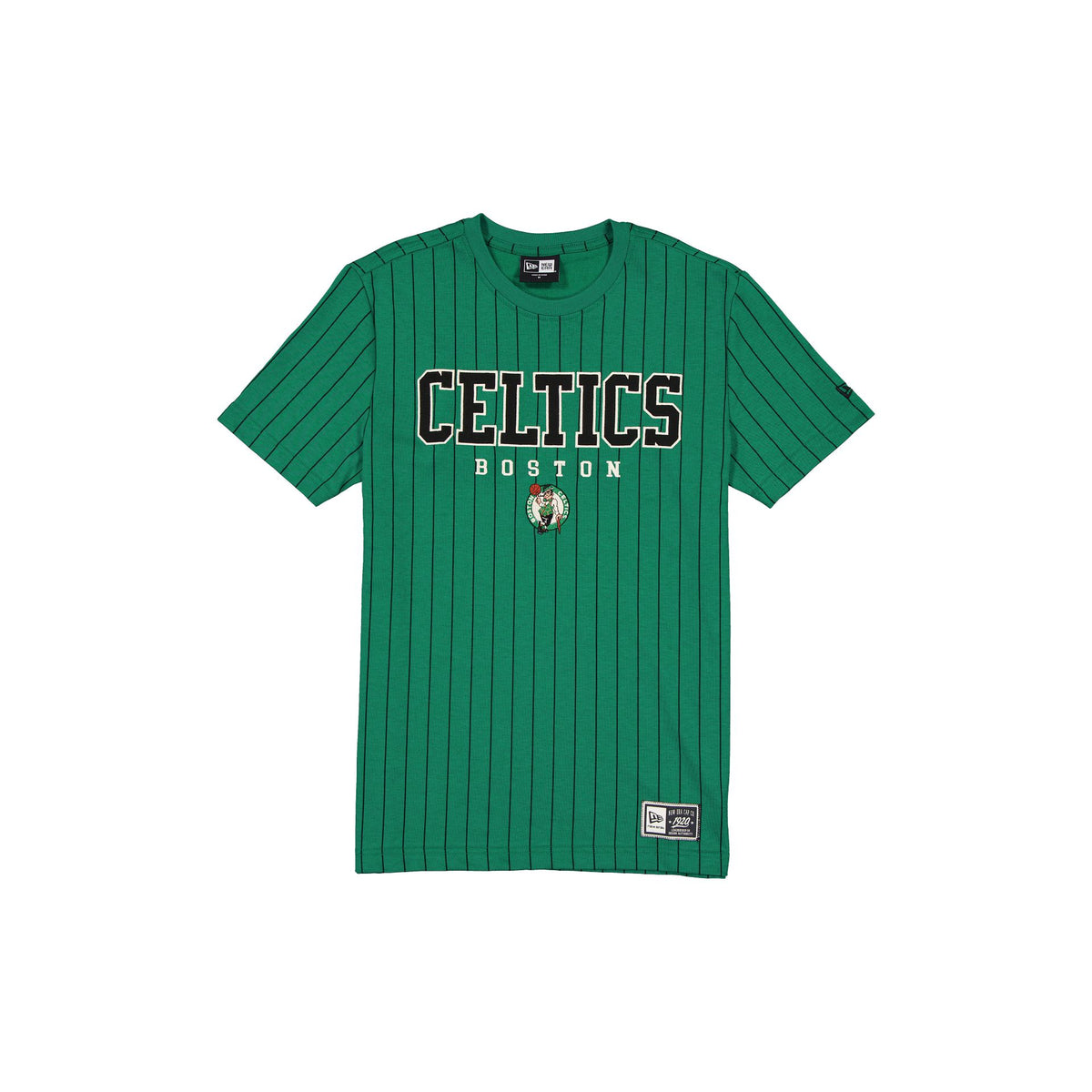 Boston Celtics Throwback Pinstripe Varsity T-Shirt