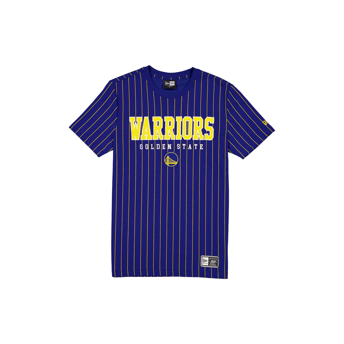 Golden State Warriors Throwback Pinstripe Varsity T-Shirt