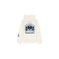 Dallas Cowboys Girls Chrome White Full-Zip Hoodie