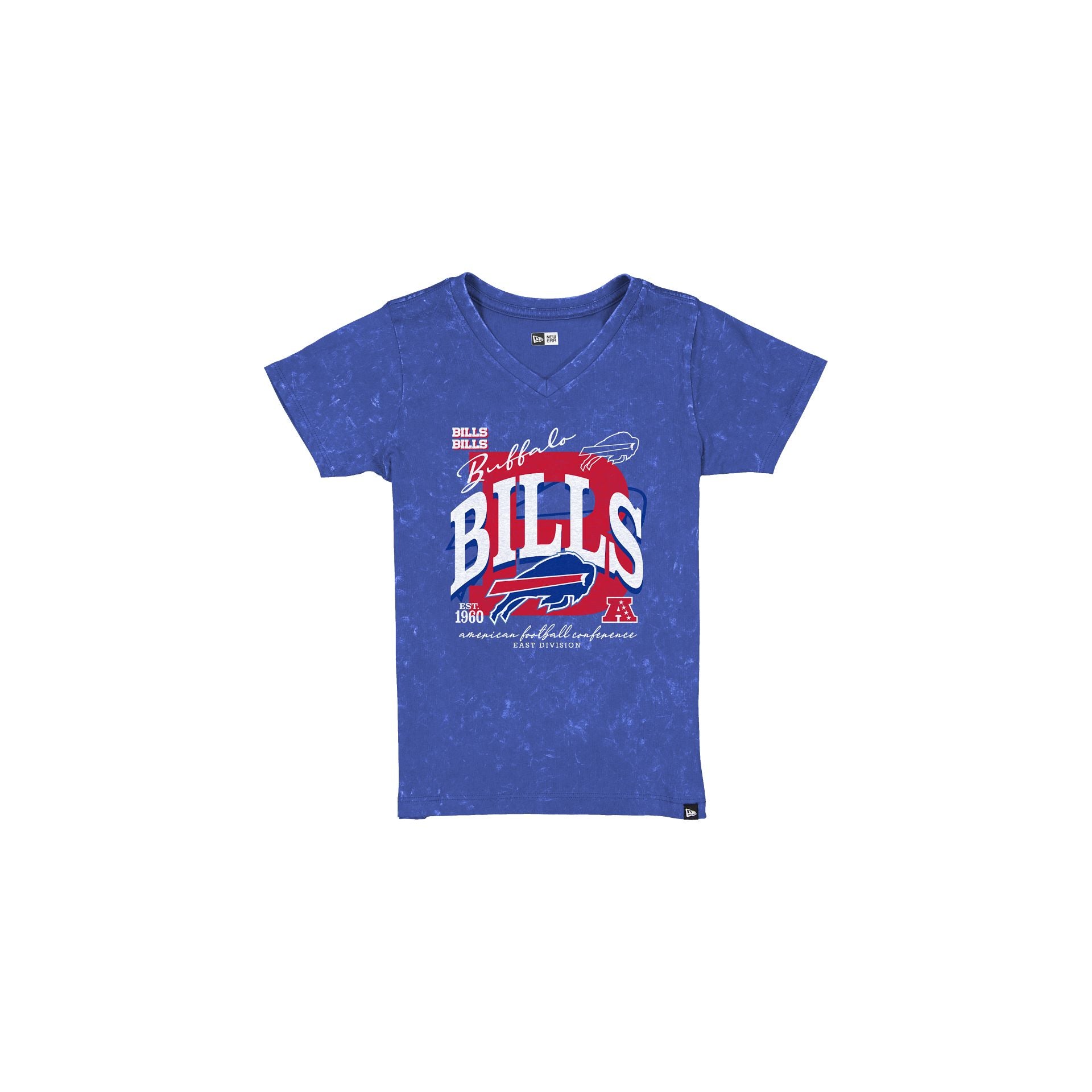 Buffalo Bills Girls Washed T-Shirt