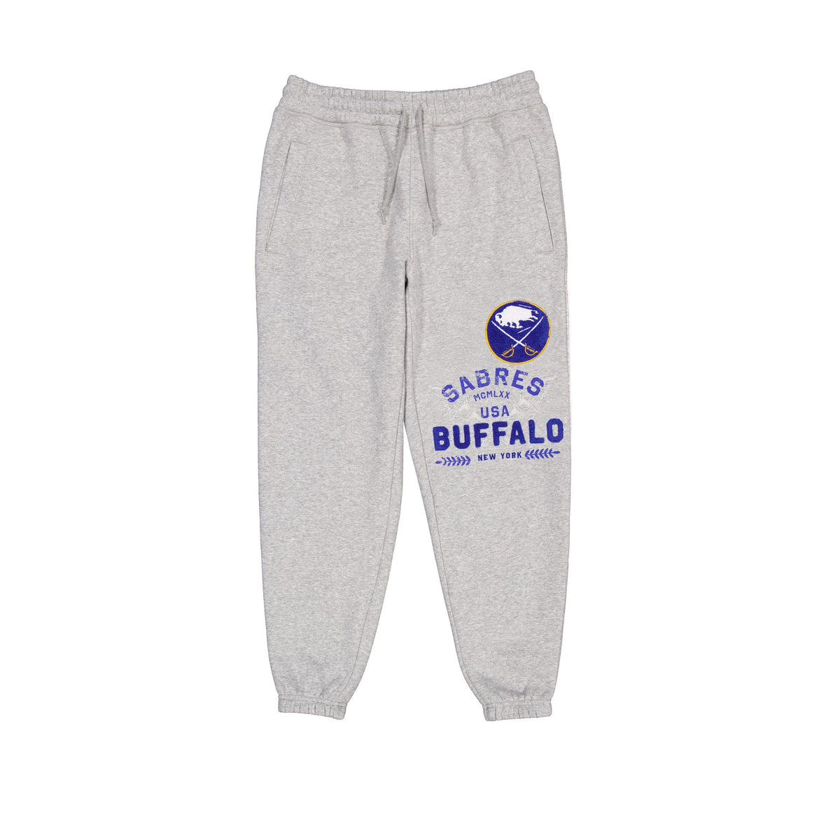 Buffalo Sabres Heather Gray Varsity Sweatpants