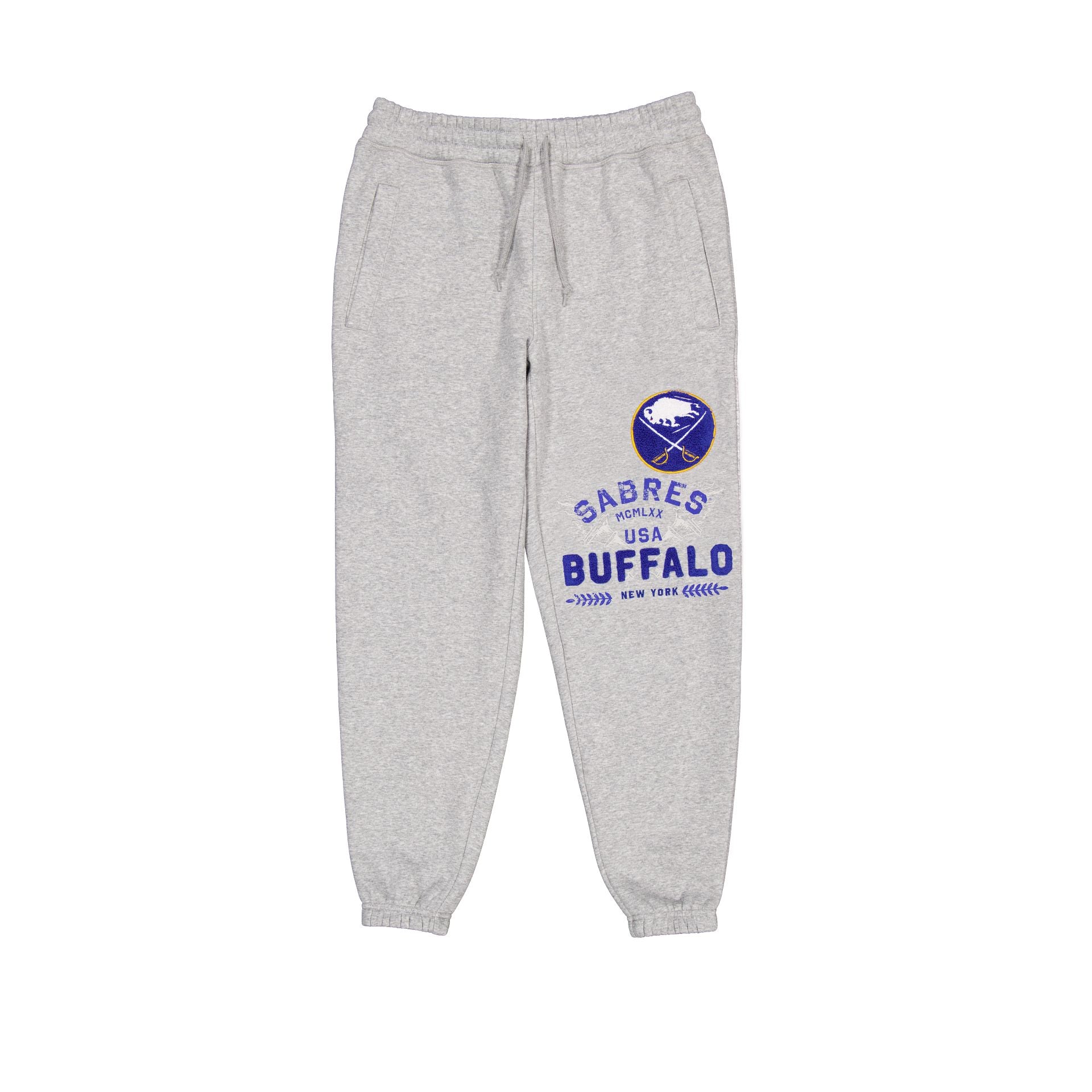 Buffalo Sabres Heather Gray Varsity Sweatpants