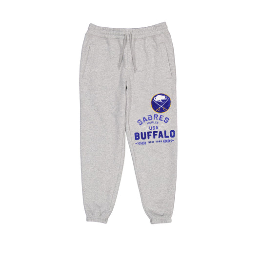 Buffalo Sabres Heather Gray Varsity Sweatpants