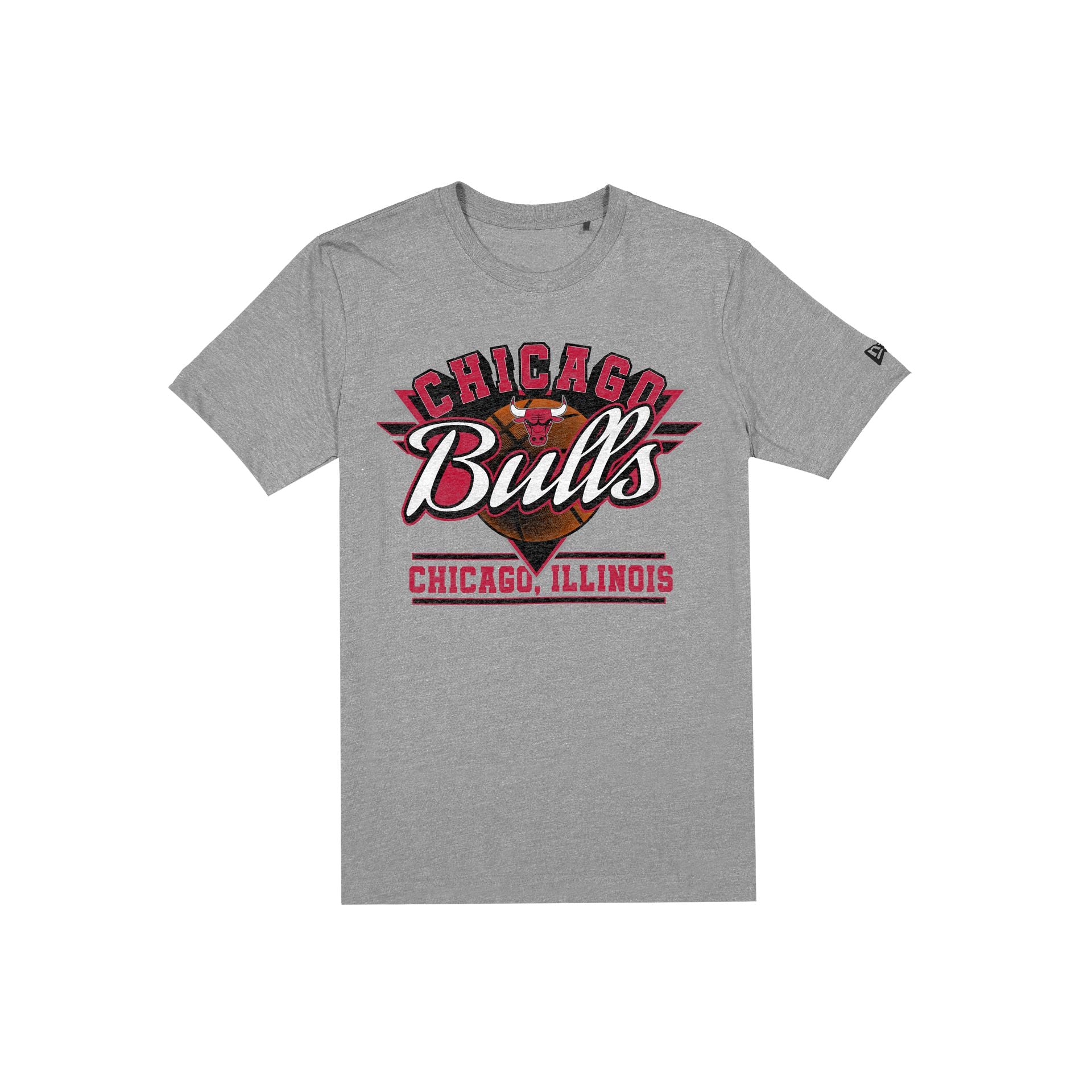 Chicago Bulls Bold Heather Gray T-Shirt
