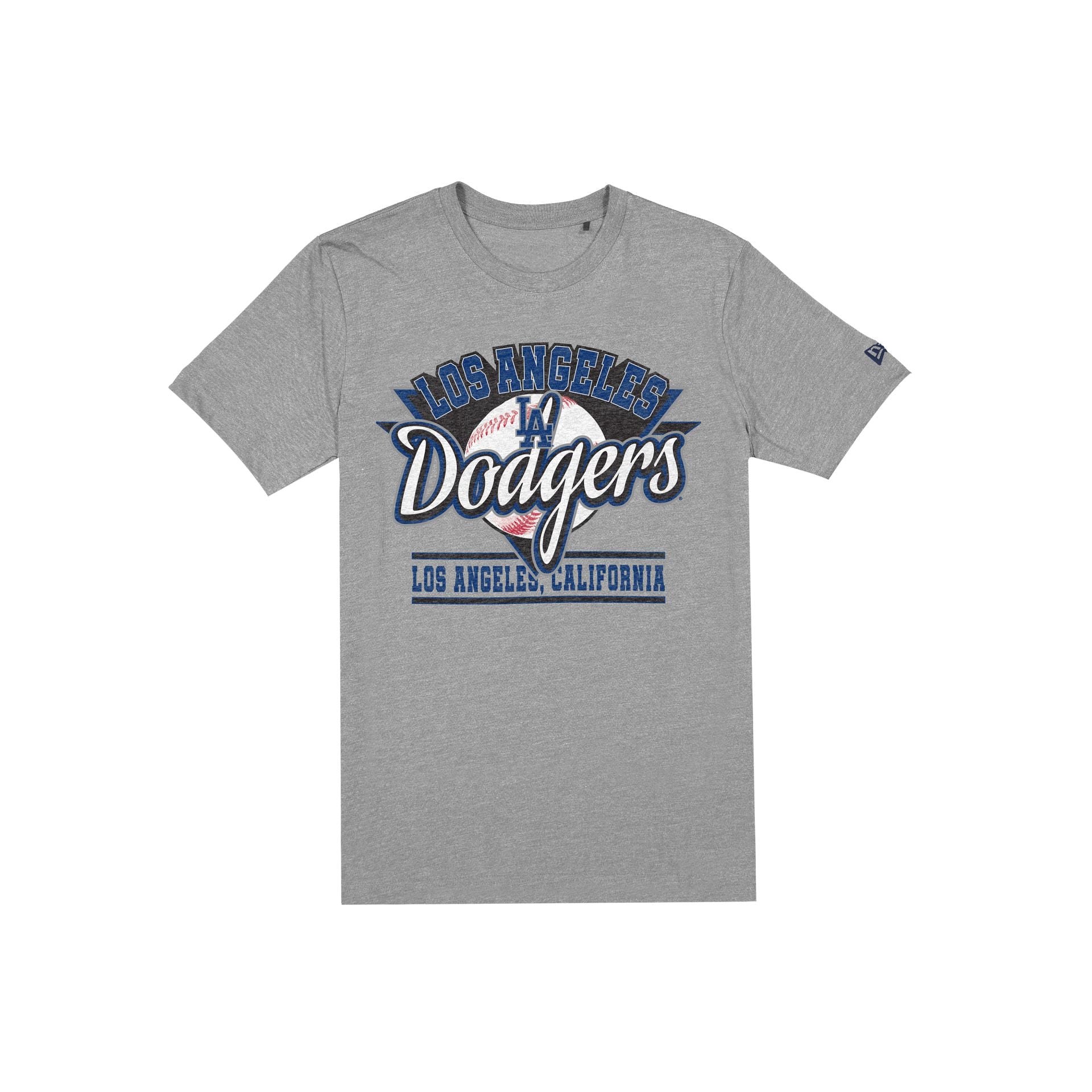 Los Angeles Dodgers Bold Heather Gray T-Shirt