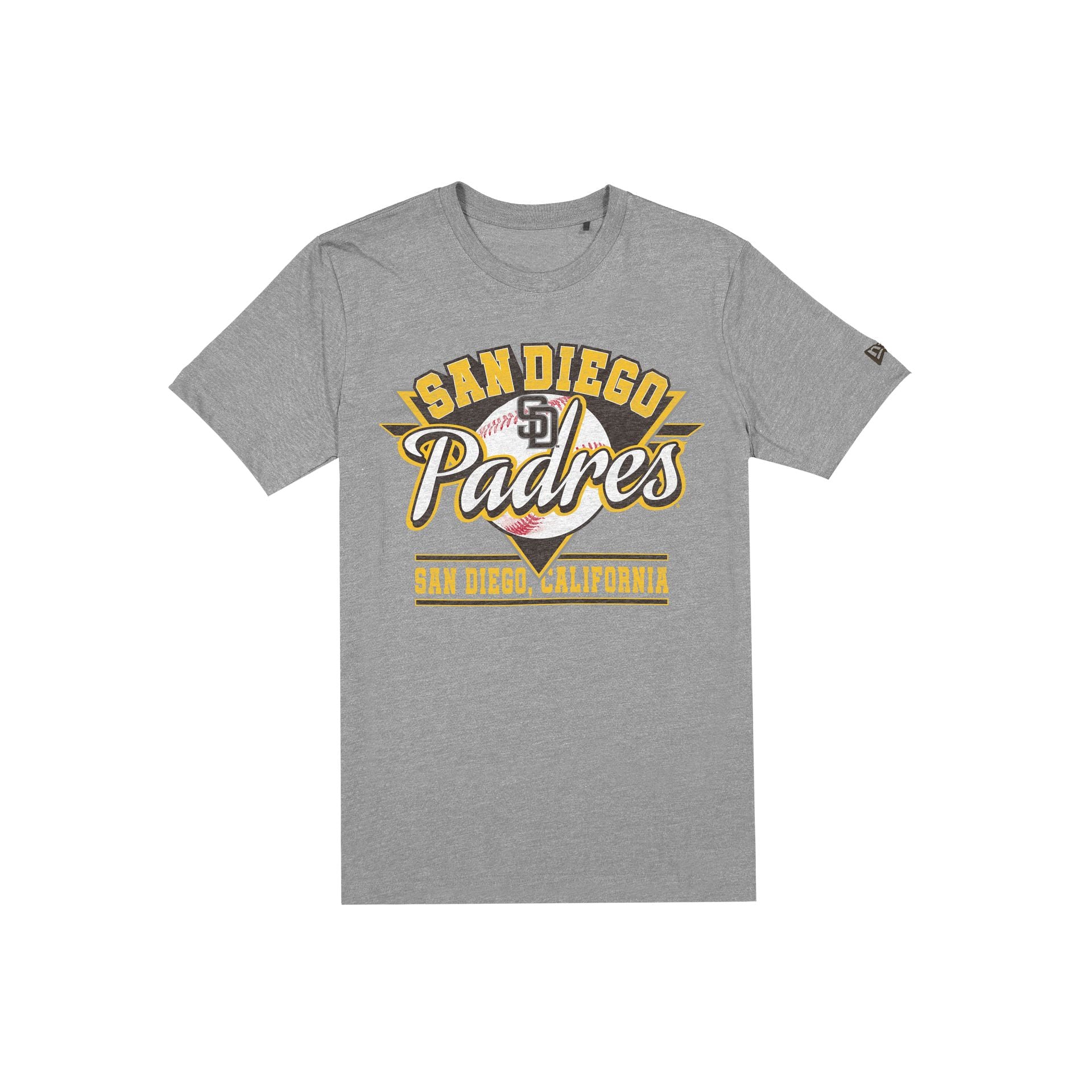 San Diego Padres Bold Heather Gray T-Shirt