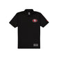 San Francisco 49ers Black Combine Polo