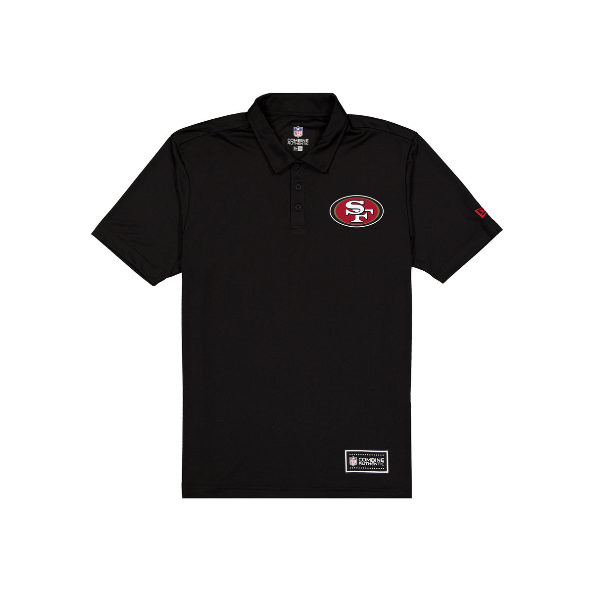 San Francisco 49ers Black Combine Polo
