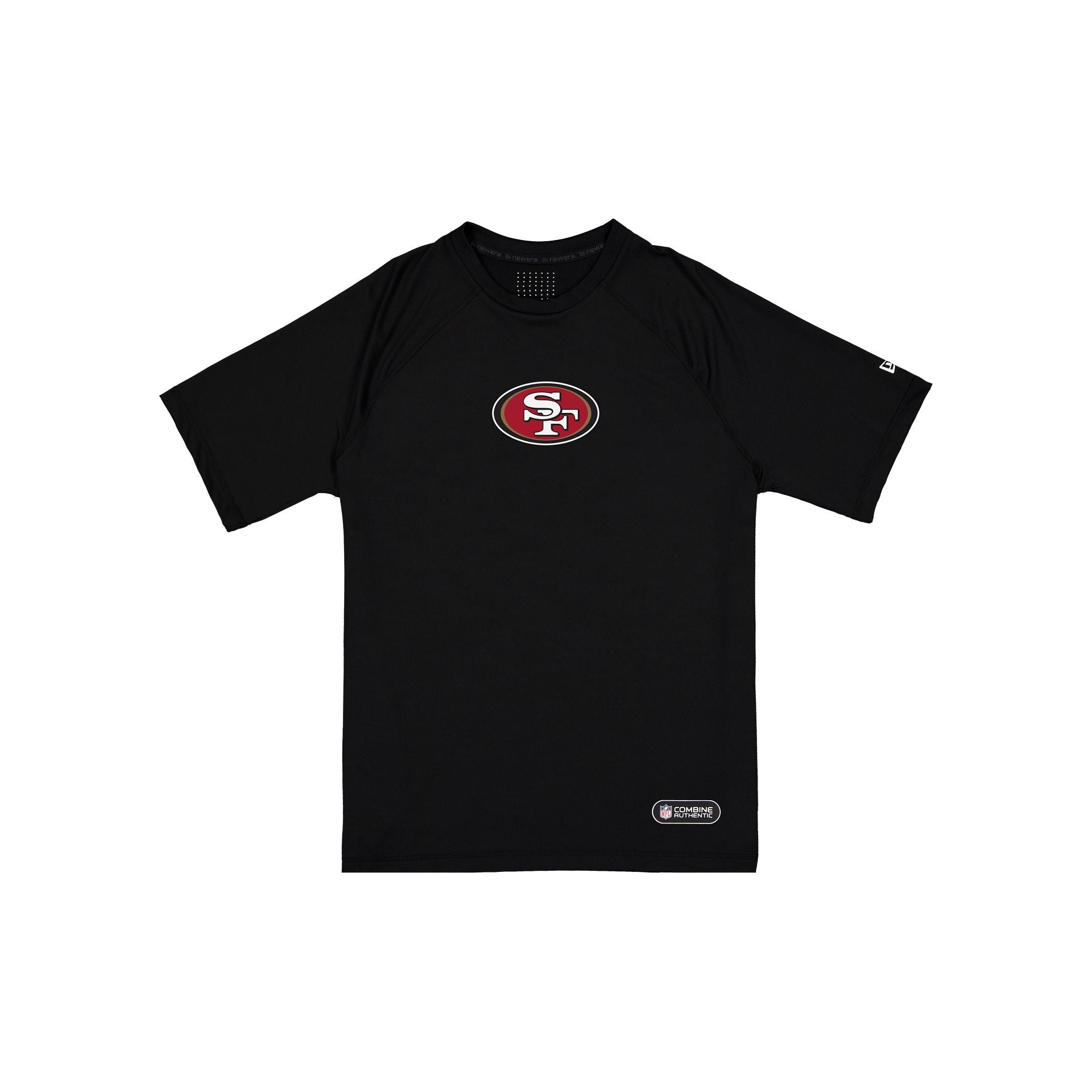 San Francisco 49ers Bold Logo Combine Black T-Shirt