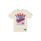 Philadelphia 76ers Throwback Net Chrome White T-Shirt