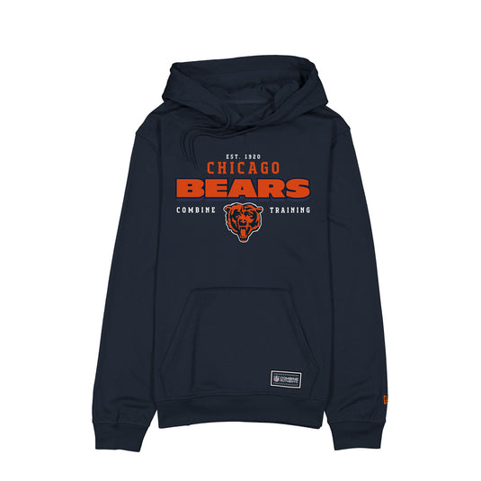 Chicago Bears Bold Logo Combine Hoodie