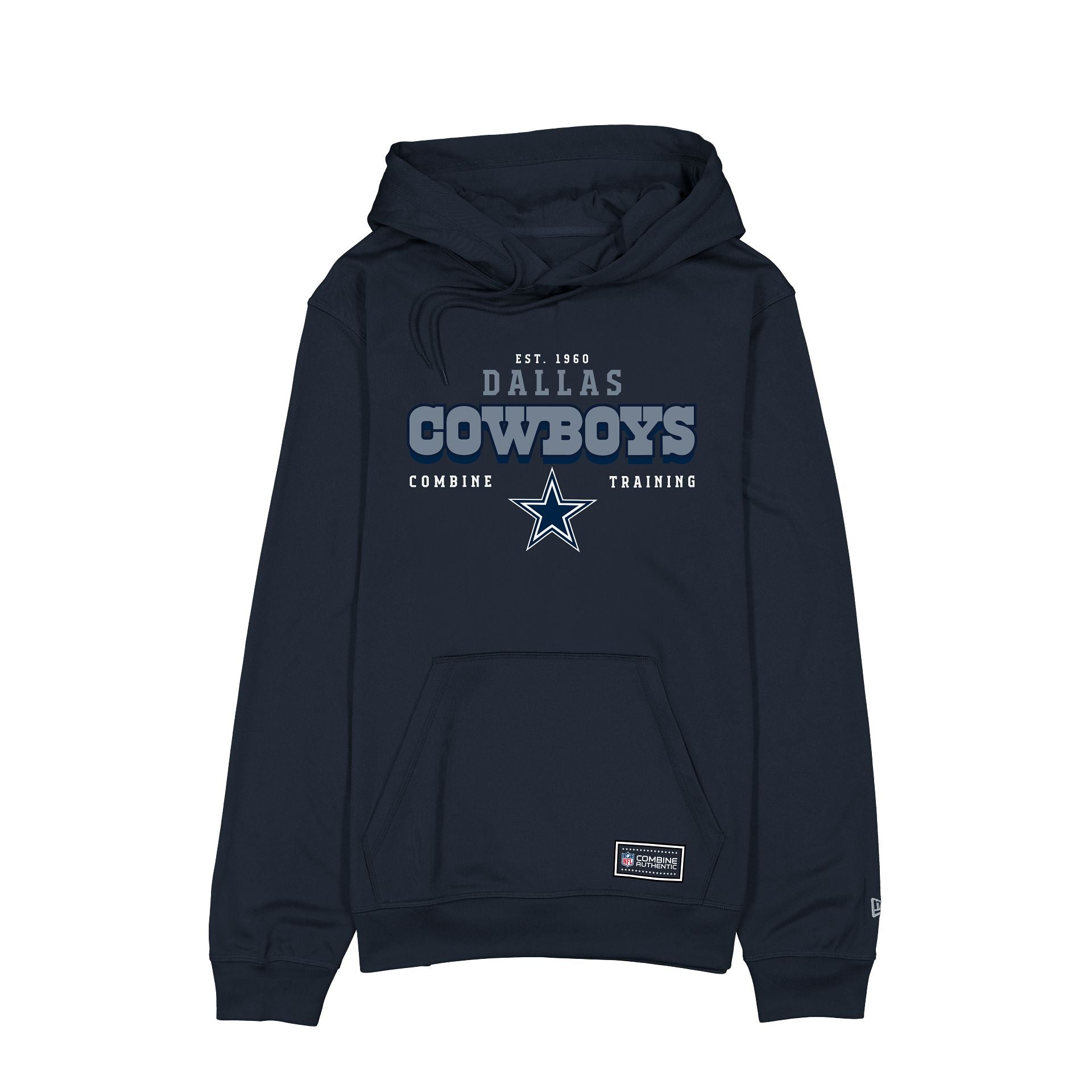 Dallas Cowboys Bold Logo Combine Hoodie