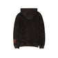 Chicago Bears Logo Washed Black Hoodie
