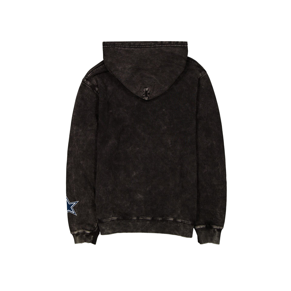 Dallas Cowboys Logo Washed Black Hoodie