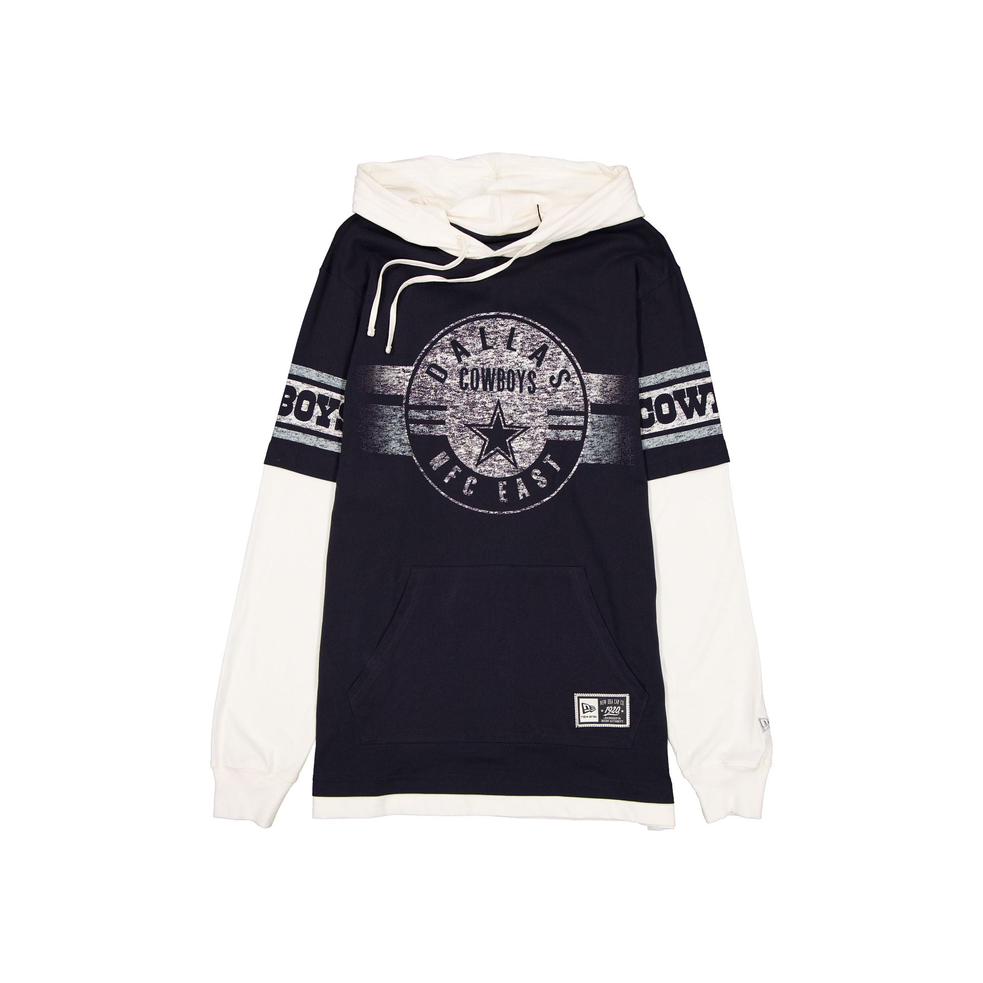 Dallas Cowboys Throwback Chrome Twofer Hoodie