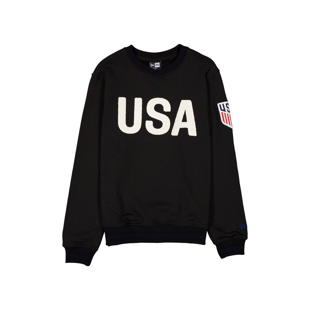 U.S. Men's National Team Throwback Boucle Black Crewneck