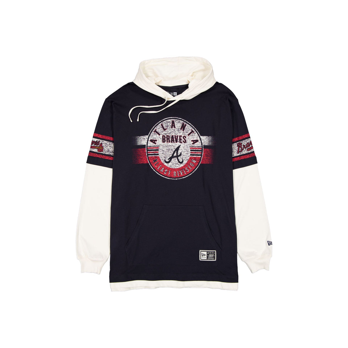 Atlanta Braves Throwback Chrome Twofer Hoodie
