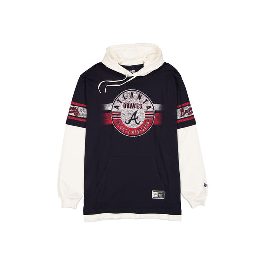 Atlanta Braves Throwback Chrome Twofer Hoodie