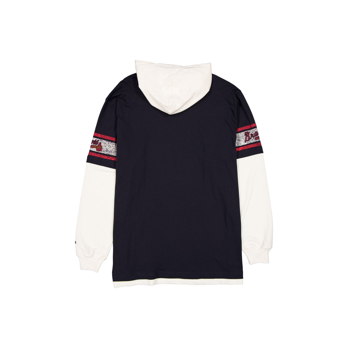 Atlanta Braves Throwback Chrome Twofer Hoodie