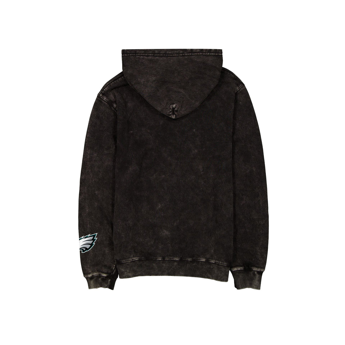 Philadelphia Eagles Logo Washed Black Hoodie
