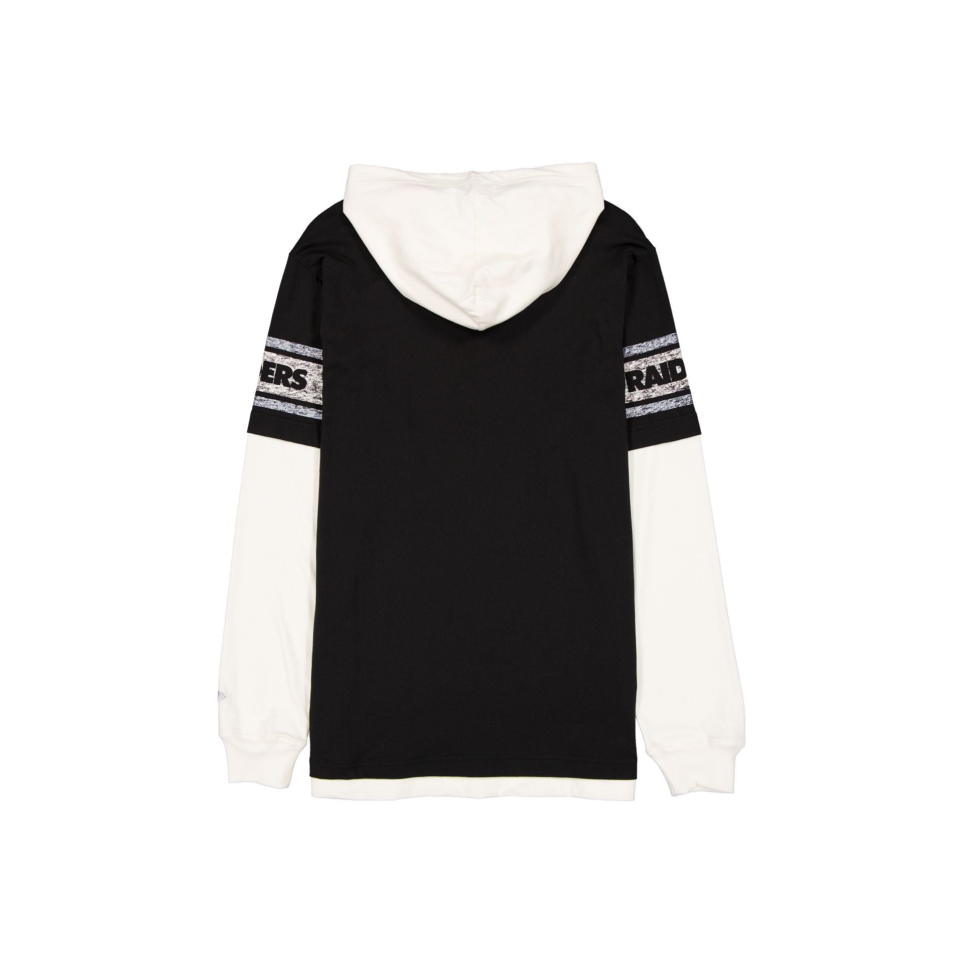 Las Vegas Raiders Throwback Chrome Twofer Hoodie