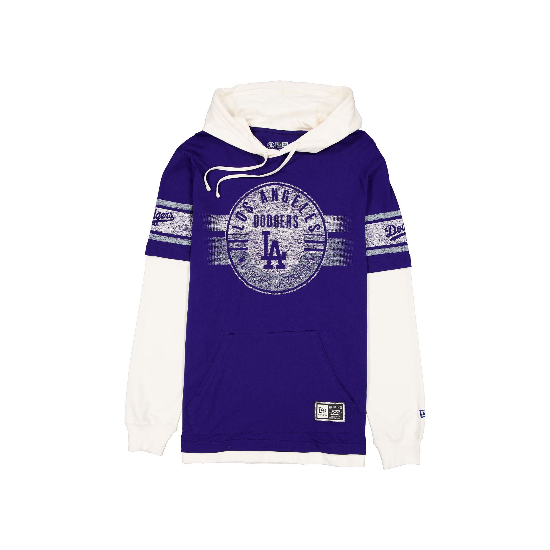 Los Angeles Dodgers Throwback Chrome Twofer Hoodie