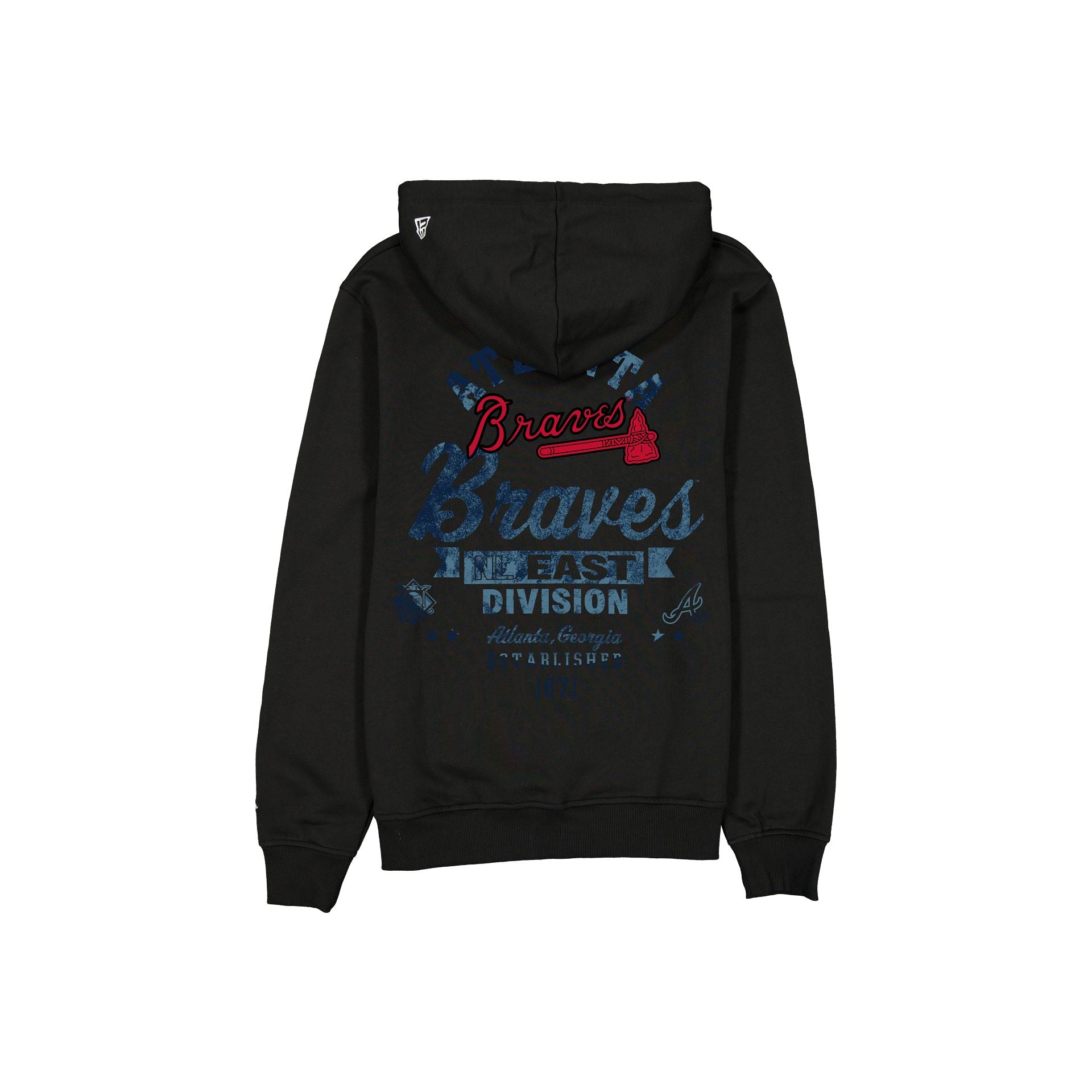 Atlanta Braves Core Black Hoodie