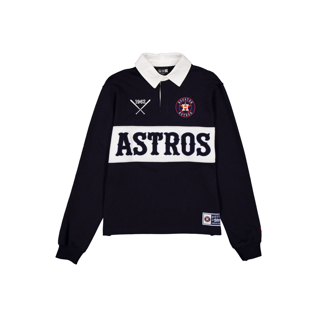 Houston Astros Long-Sleeve Rugby T-Shirt