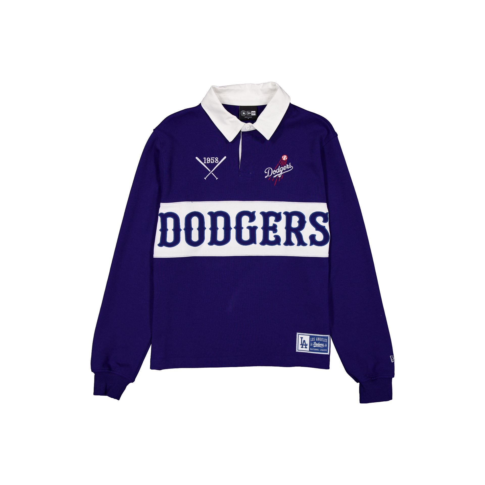 Los Angeles Dodgers Long-Sleeve Rugby T-Shirt