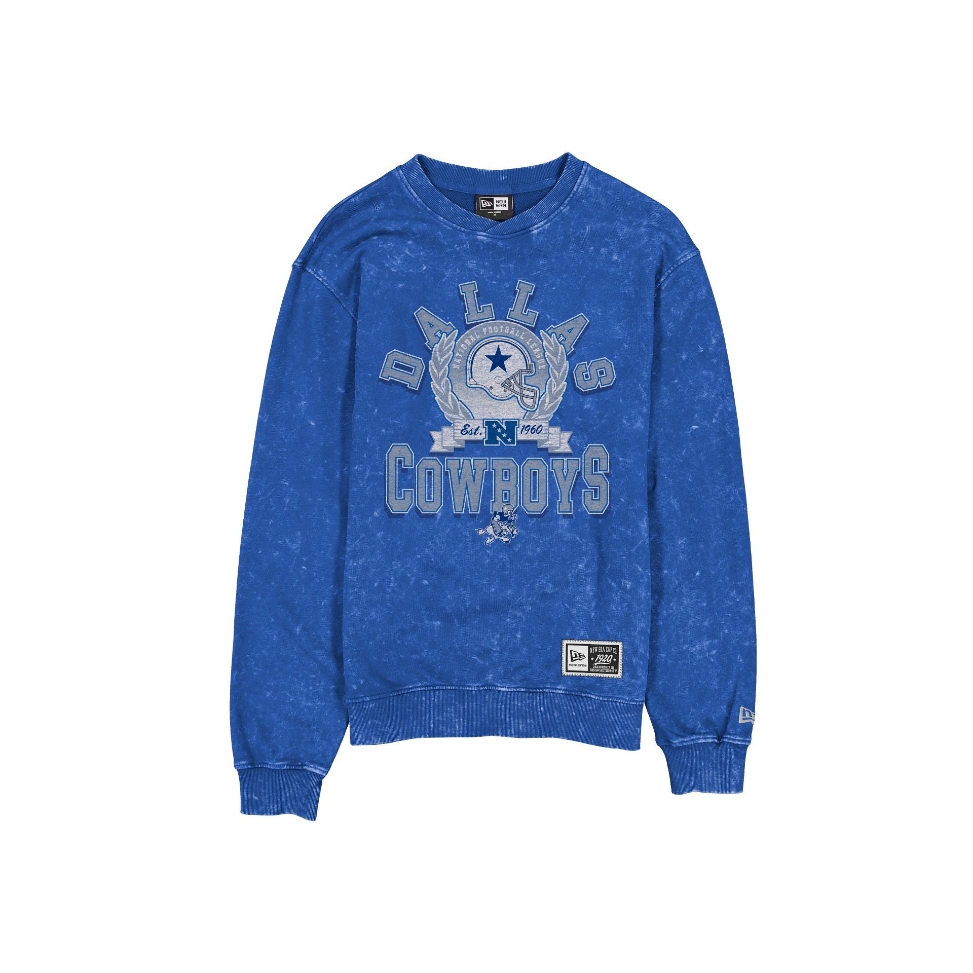Dallas Cowboys Throwback Laurel Crewneck