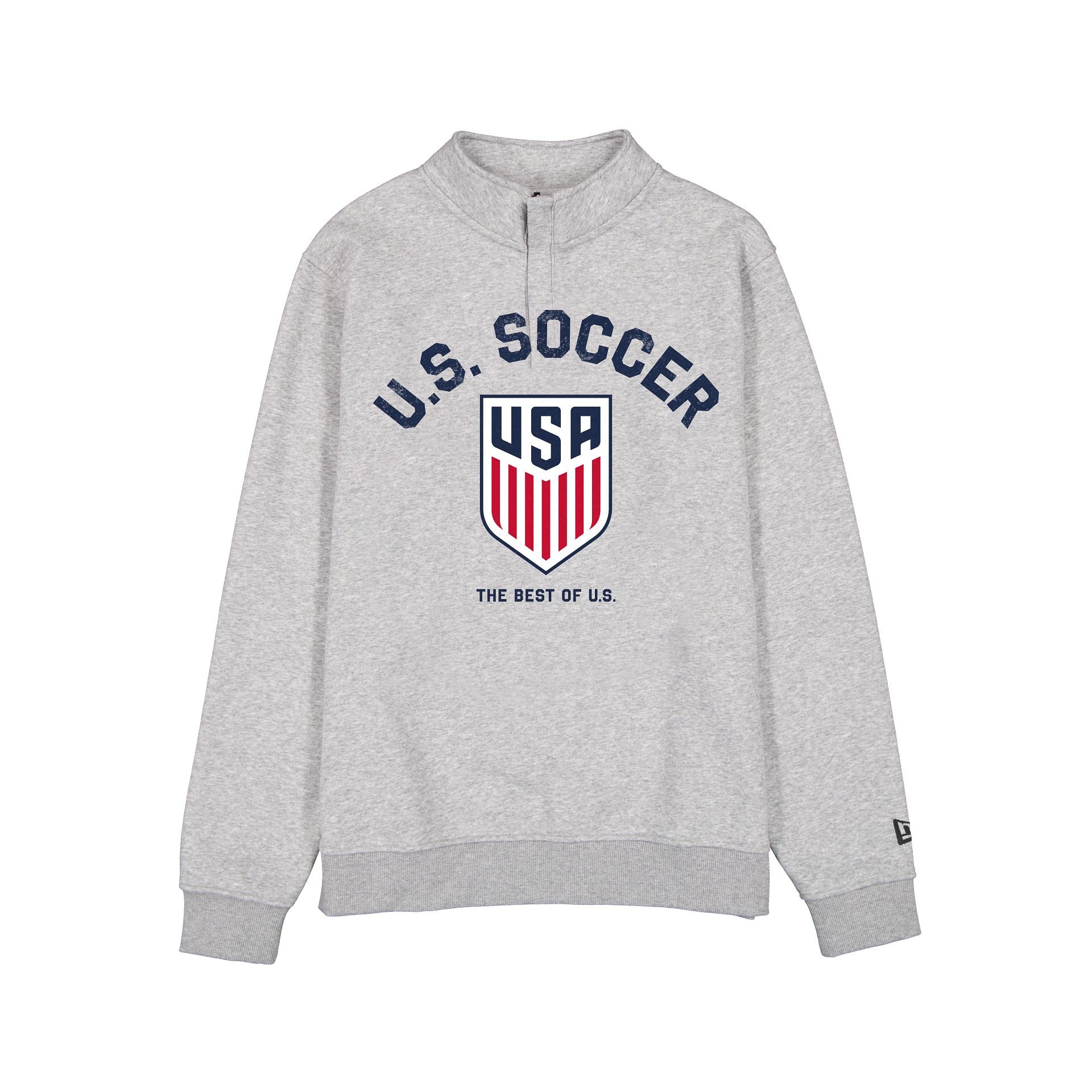 U.S. Men's National Team Heather Gray Quarter Zip