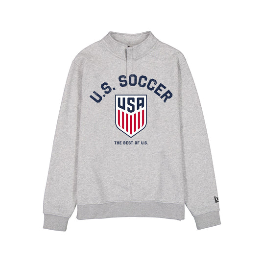 U.S. Men's National Team Heather Gray Quarter Zip