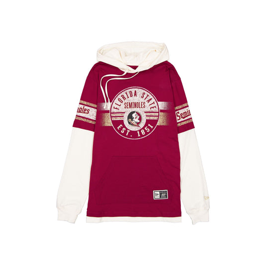 Florida State Seminoles Throwback Chrome Twofer Hoodie
