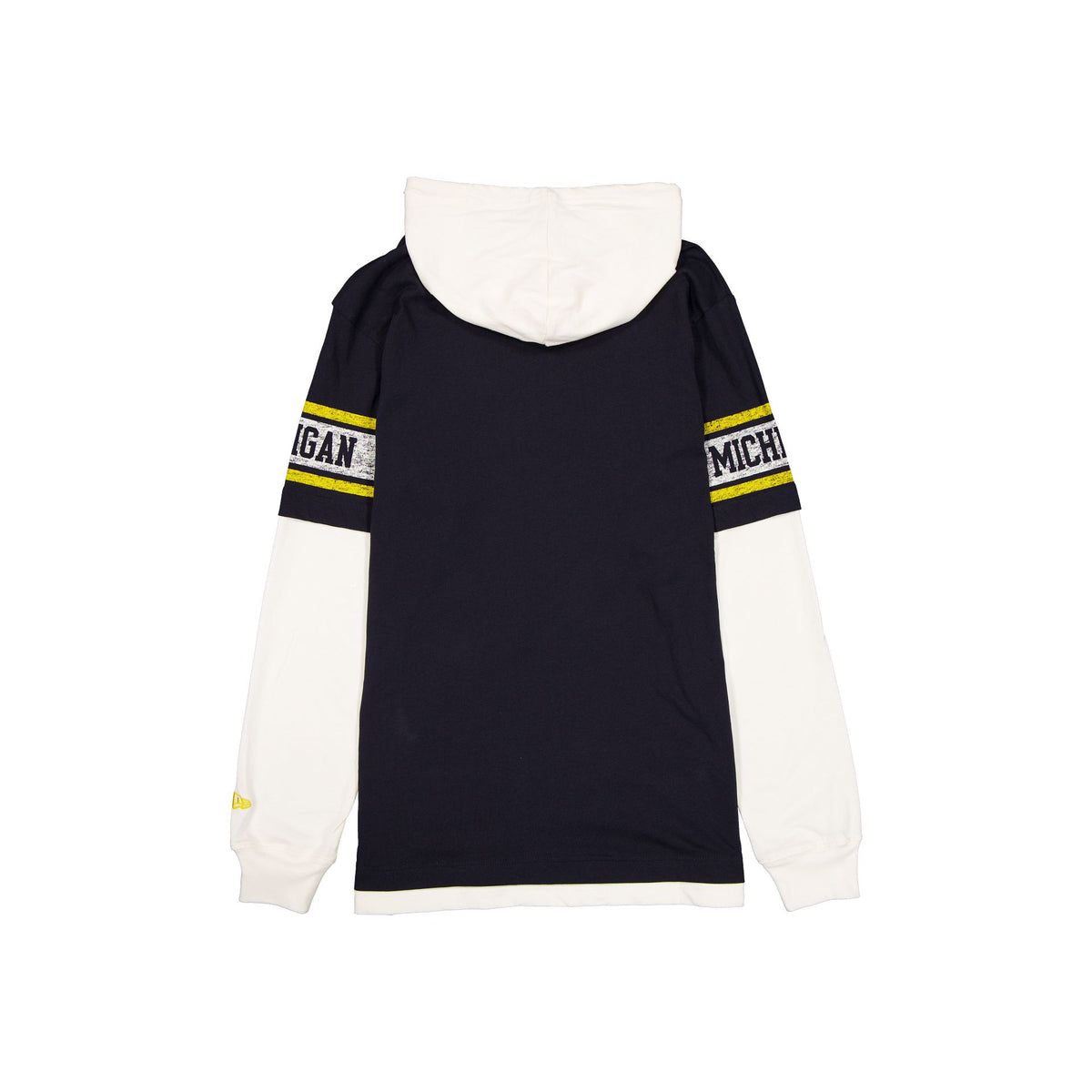 Michigan Wolverines Throwback Chrome Twofer Hoodie