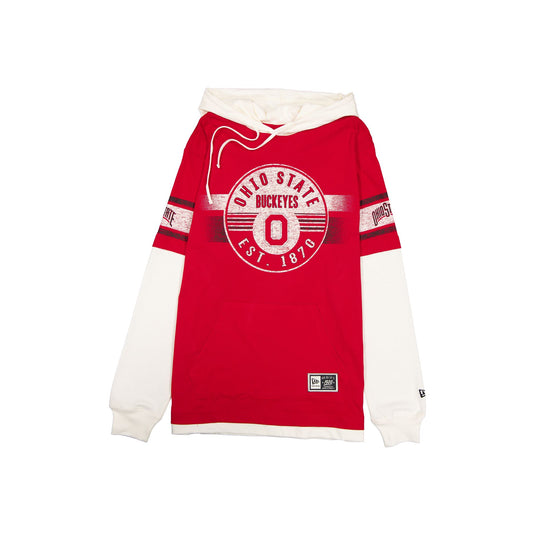 Ohio State Buckeyes Throwback Chrome Twofer Hoodie