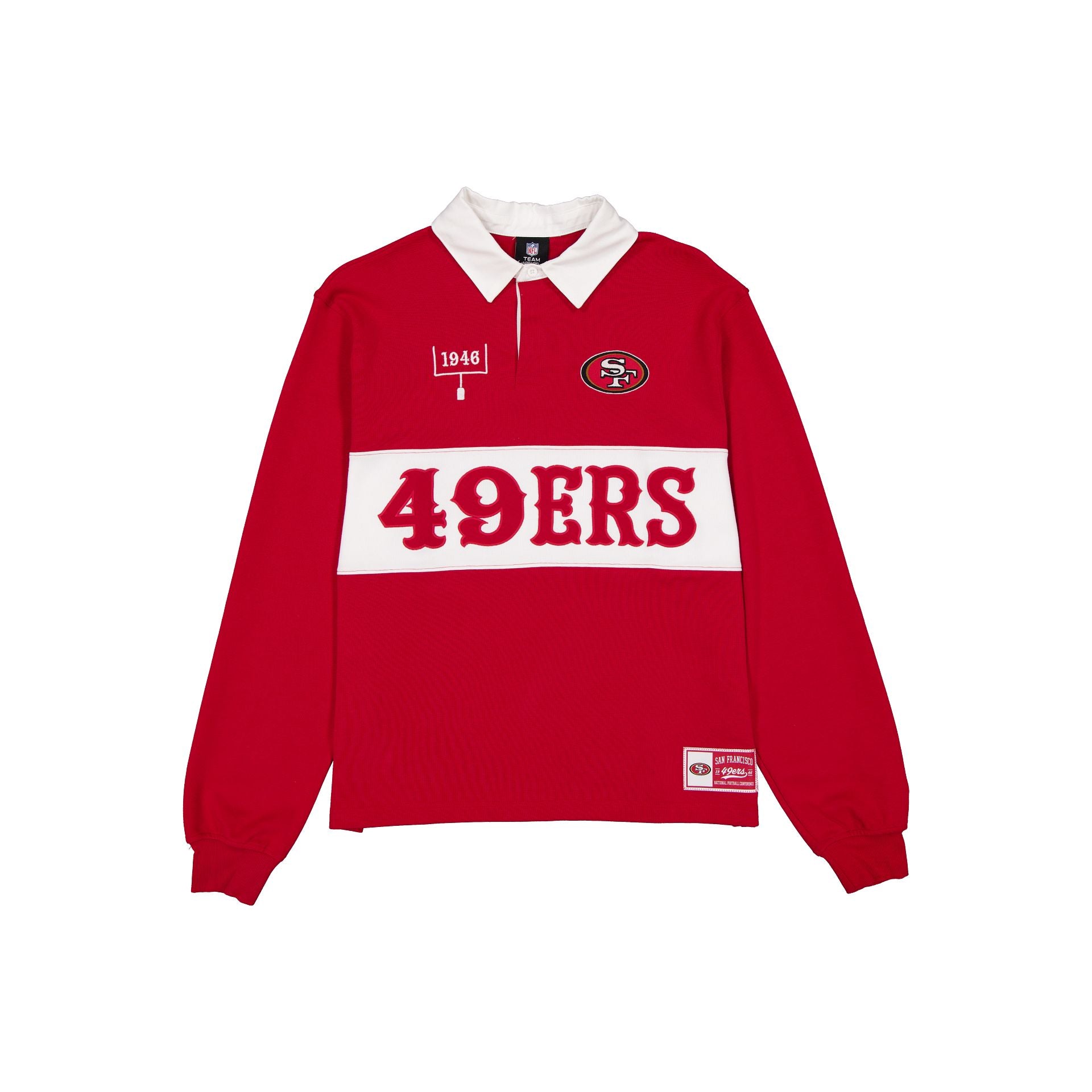 San Francisco 49ers Long-Sleeve Rugby T-Shirt