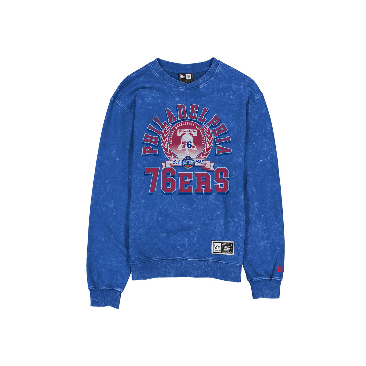 Philadelphia 76ers Throwback Laurel Crewneck