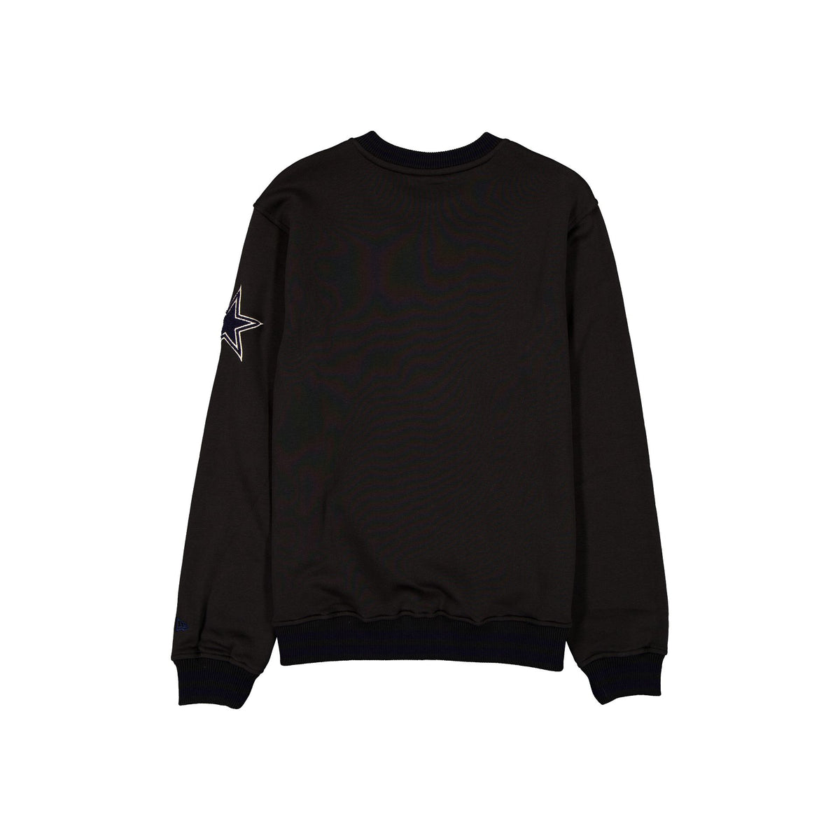 Dallas Cowboys Throwback Boucle Black Crewneck