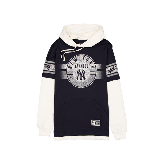 New York Yankees Throwback Chrome Twofer Hoodie