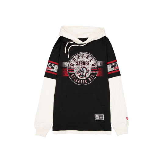 Buffalo Sabres Throwback Chrome Twofer Hoodie