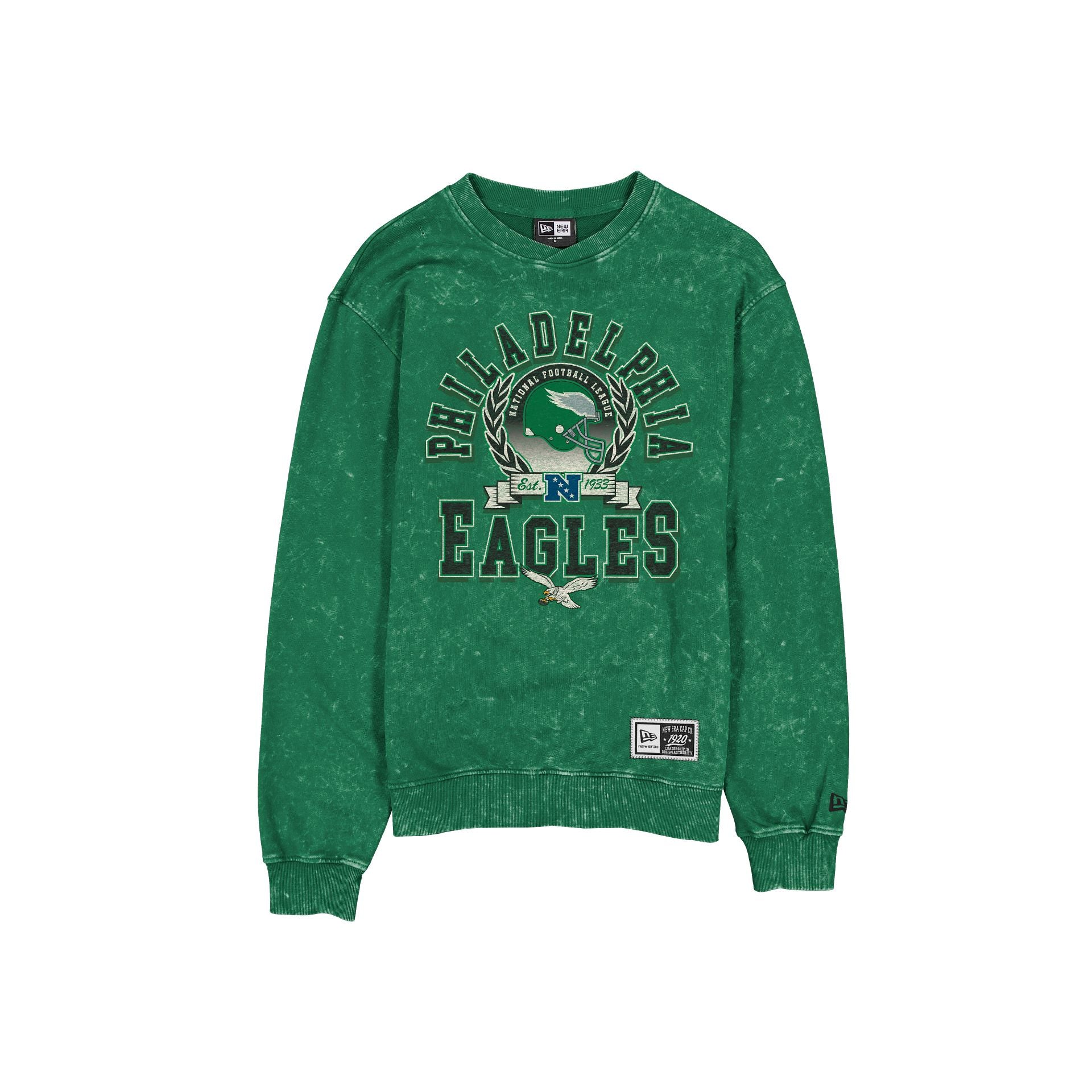 Philadelphia Eagles Throwback Laurel Crewneck