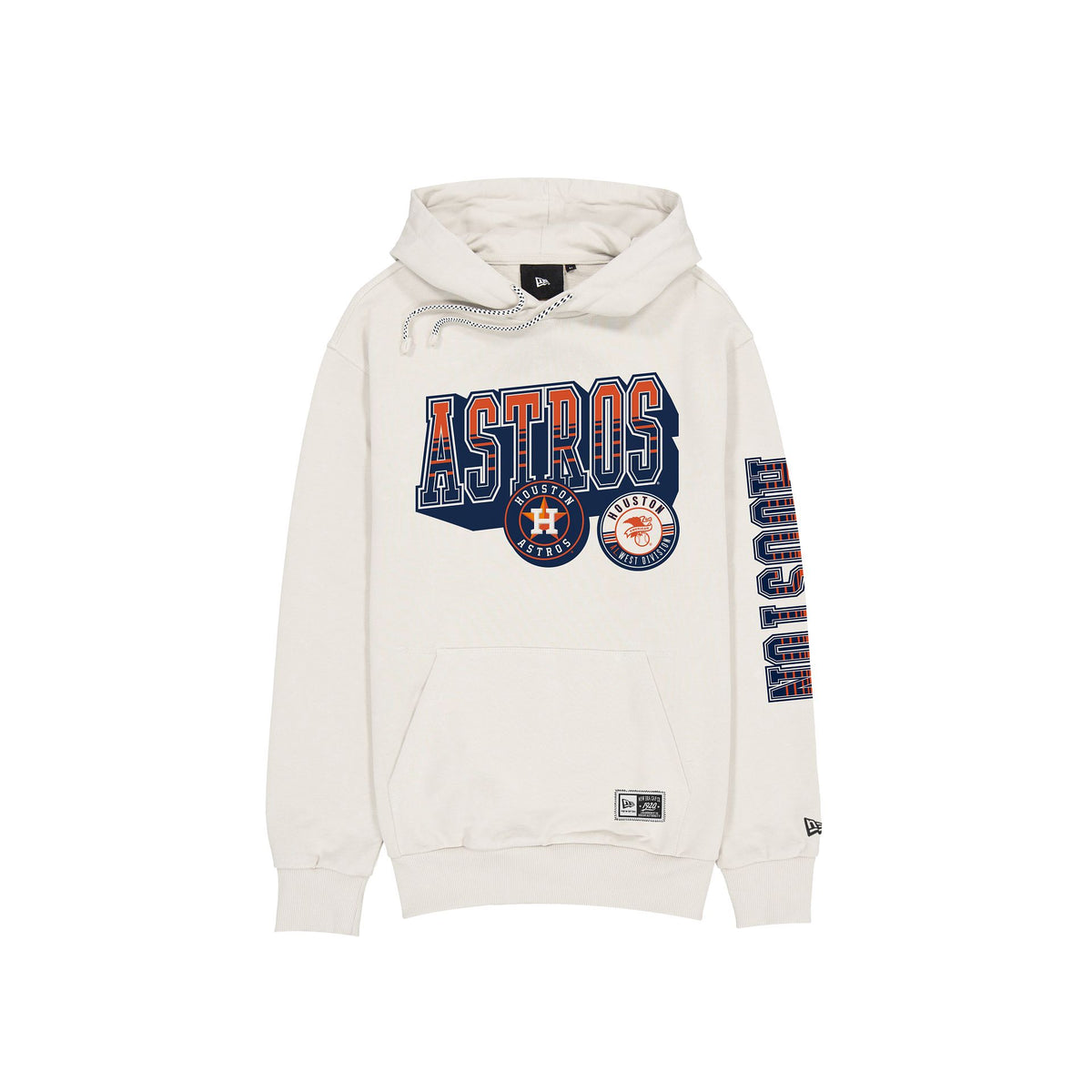 Houston Astros Throwback Chrome White Hoodie