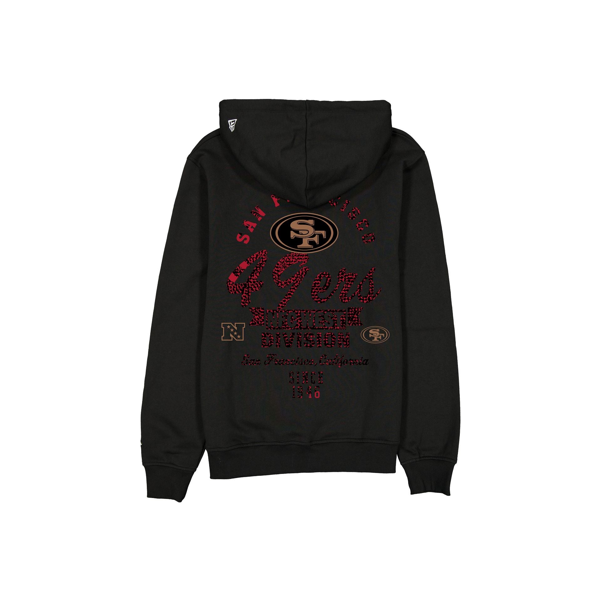 San Francisco 49ers Core Black Hoodie